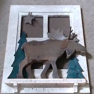 Moose wall art